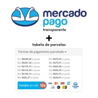 Pacote Pagamento 2:  Mercado Pago + Tabela Parcelas
